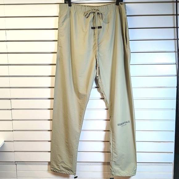 Fear of God Essentials Track Pants Color: Cement Size XL EUC - Picture 3 of 11